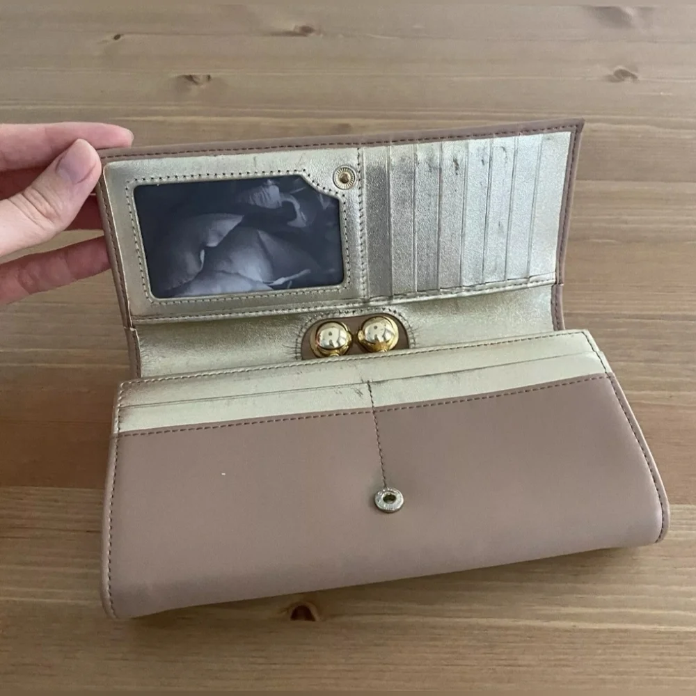 Ted Baker Pink Matinee Wallet with Bobble Kisslock